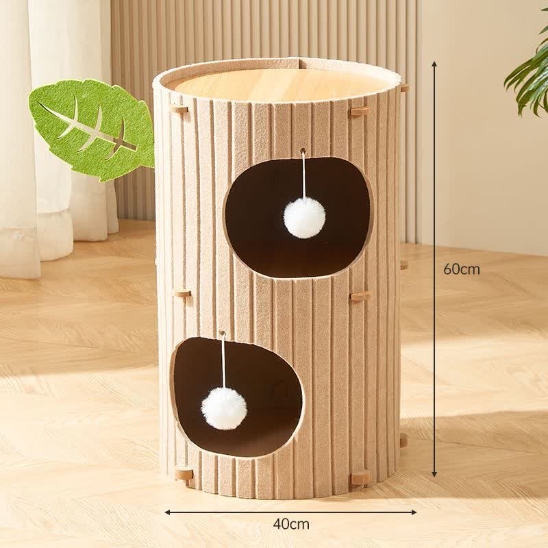 Torre per gatti antigraffio Condo Barrel