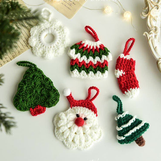 Ornamento per la casa, regalo di Natale tessuto a mano