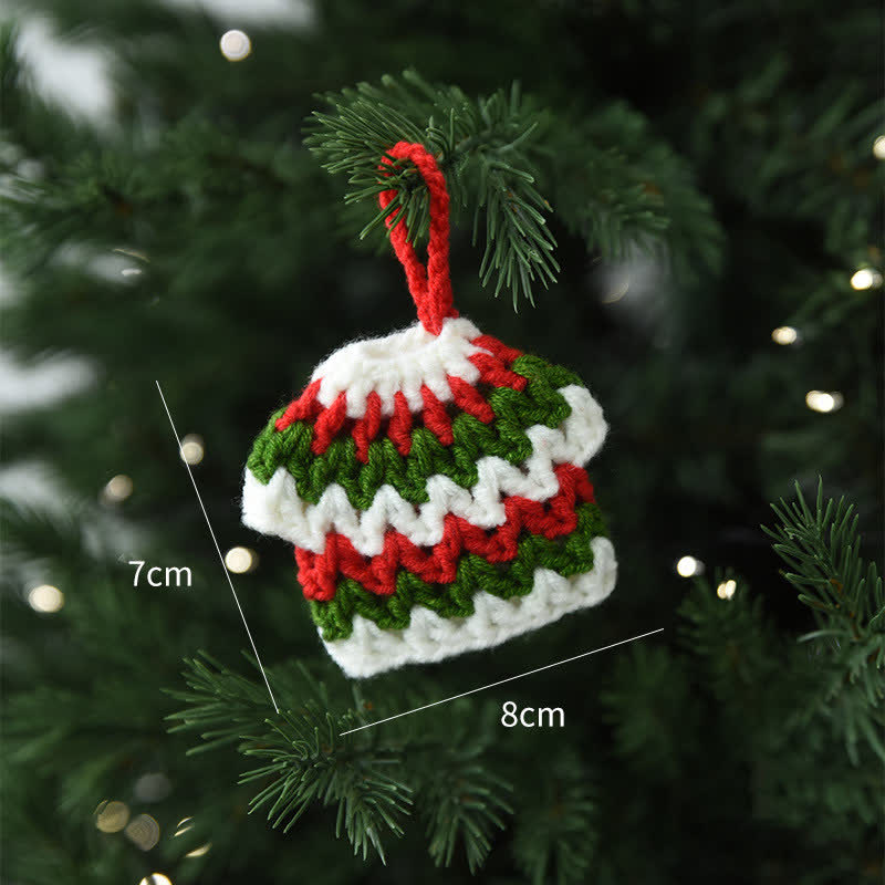 Ornamento per la casa, regalo di Natale tessuto a mano