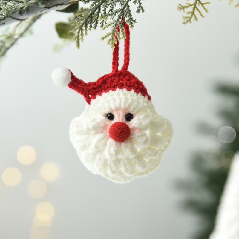 Ornamento per la casa, regalo di Natale tessuto a mano