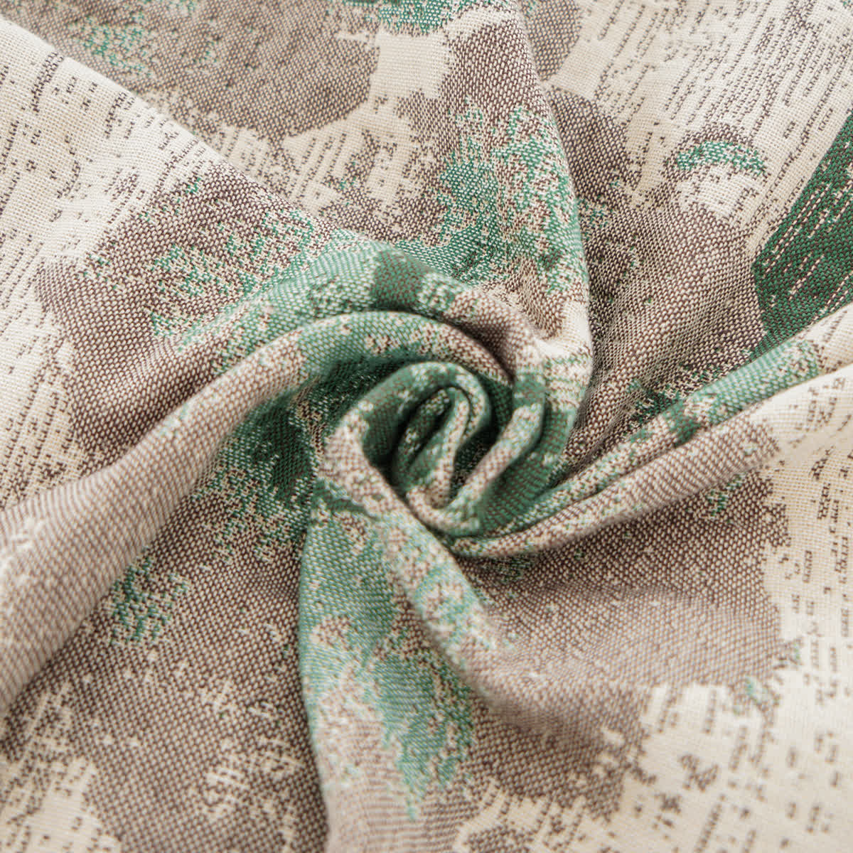 Coperta comoda in garza di cotone con stampa a rose