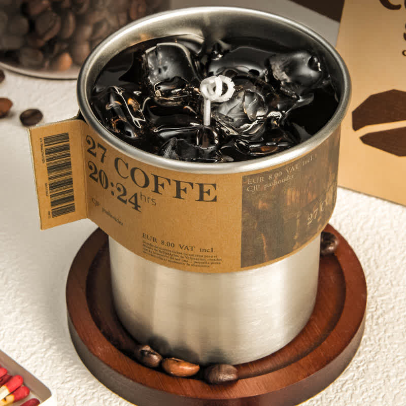Candela profumata al caffè, regalo per la casa