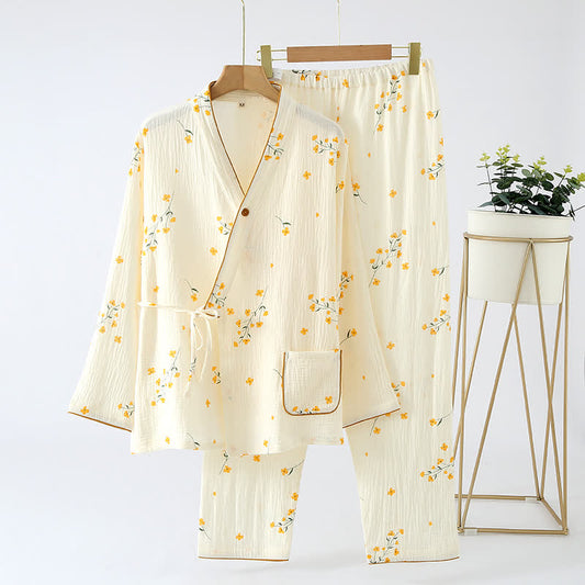 Pigiama Kimono Floreale Refresh
