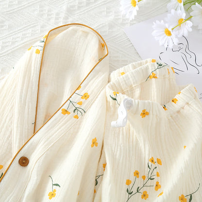 Pigiama Kimono Floreale Refresh