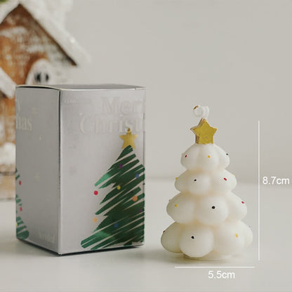 Candela profumata per la casa a forma di albero di Natale