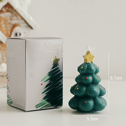 Candela profumata per la casa a forma di albero di Natale