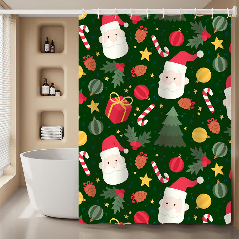 Tenda da doccia antimuffa per feste di Natale