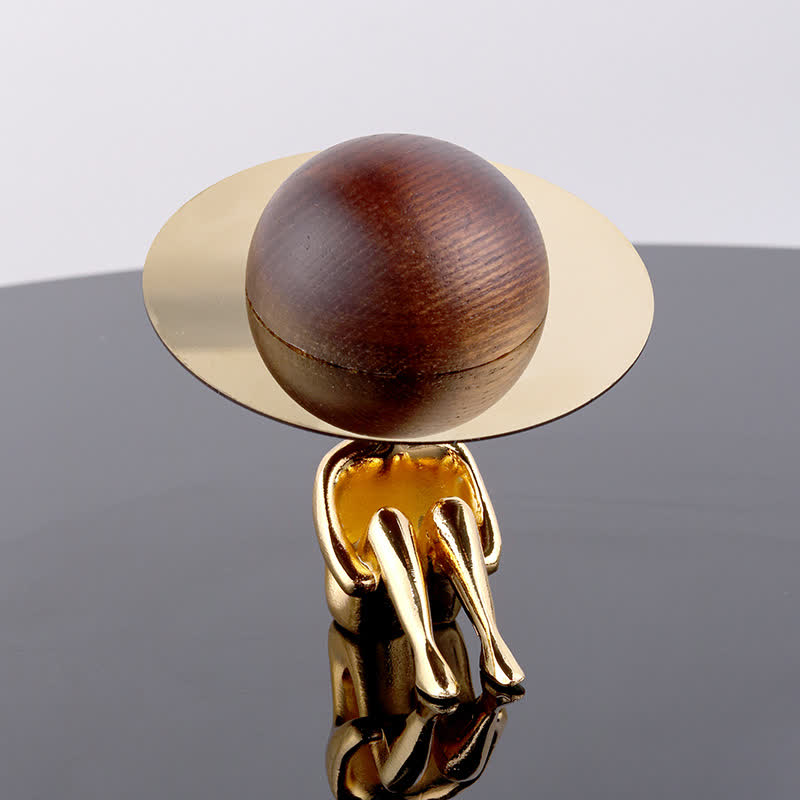 Ornamento diffusore di aromaterapia a forma di asteroide