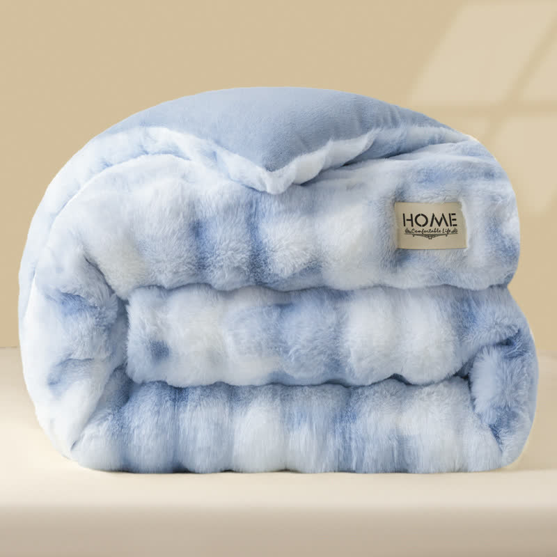 Coperta invernale calda con anima trapuntata