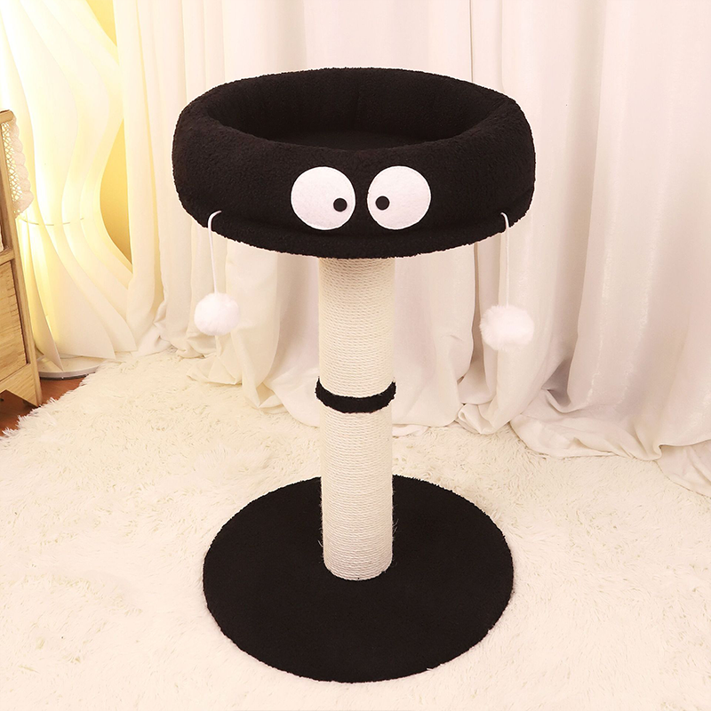 Letto tiragraffi verticale per gatti a forma di cartone animato