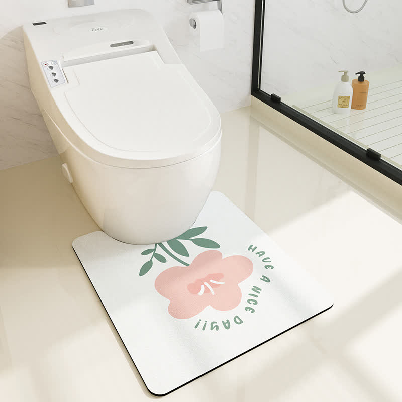 Tappetino da bagno assorbente pastorale