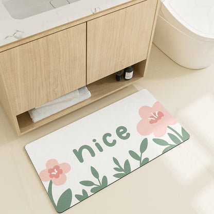 Tappetino da bagno assorbente pastorale