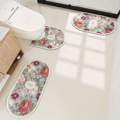 Tappetino da bagno assorbente pastorale