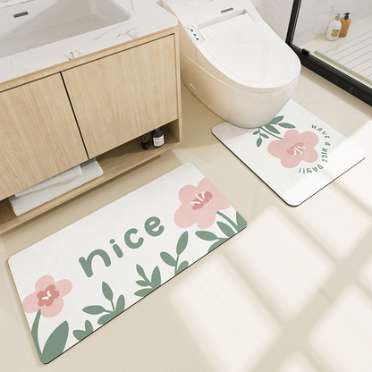 Tappetino da bagno assorbente pastorale