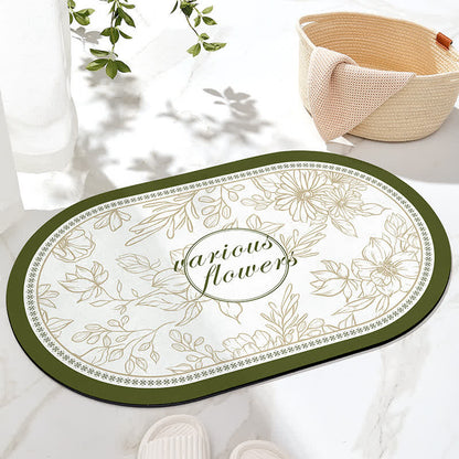 Tappetino da bagno antiscivolo Refresh Floral