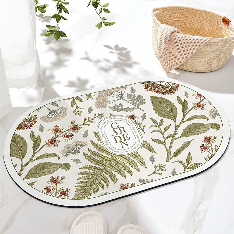 Tappetino da bagno antiscivolo Refresh Floral