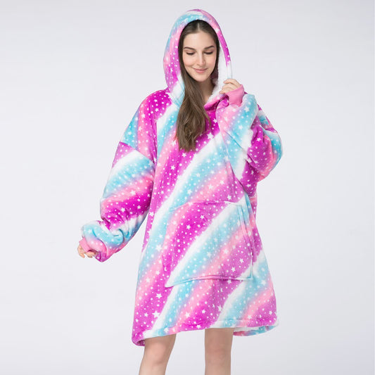 Pigiama indossabile con stella arcobaleno