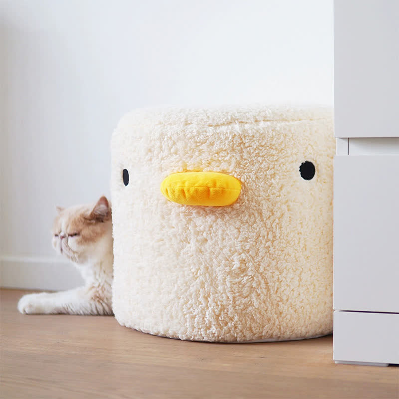 Grazioso letto caldo invernale in peluche per animali domestici