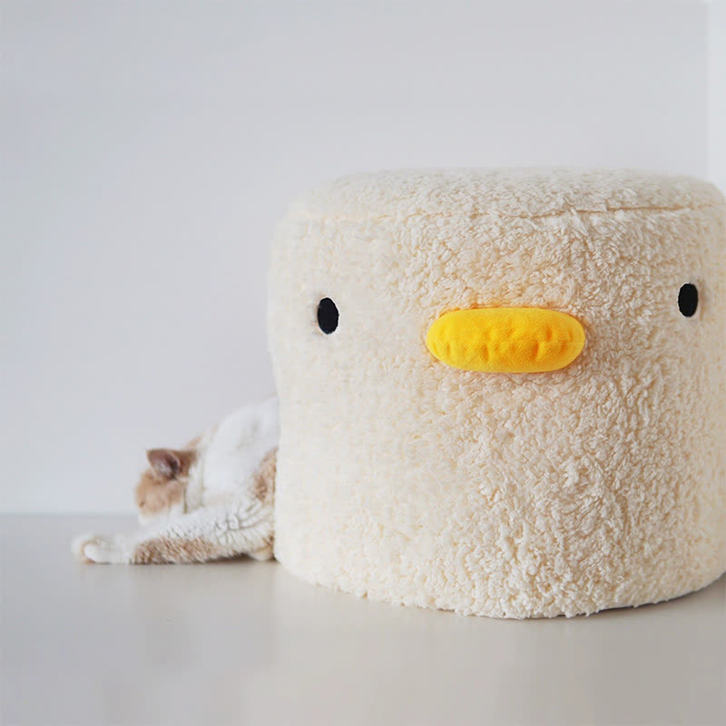 Grazioso letto caldo invernale in peluche per animali domestici