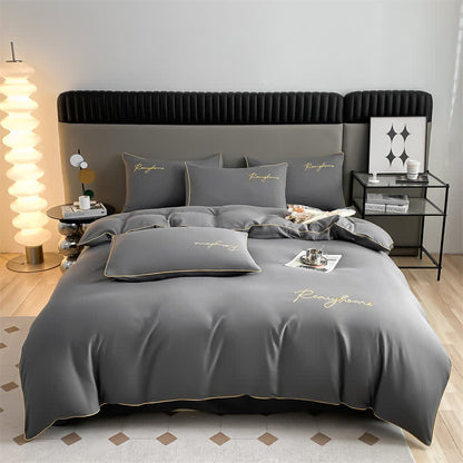 Set copripiumino traspirante semplice (4 pezzi)