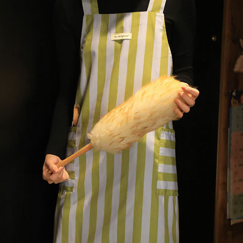 Grembiule da cucina impermeabile a righe semplici