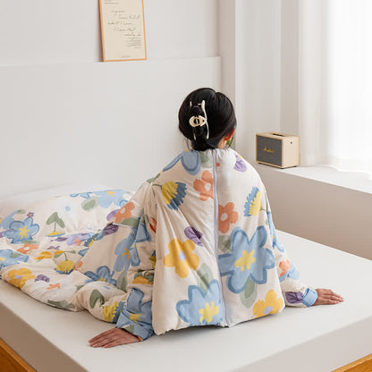 Cuscino portatile indossabile Refresh Floral