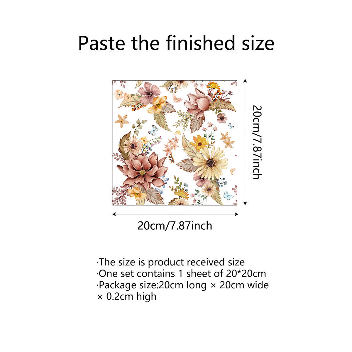 Pellicola statica per vetri con effetto floreale in fiore
