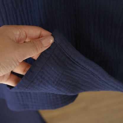 Pigiama Kimono in garza di cotone neutro