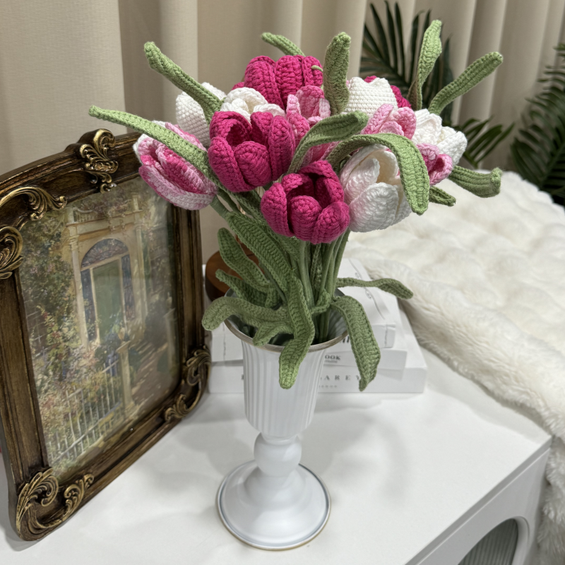 Vaso per fiori secchi in ferro retrò per la casa