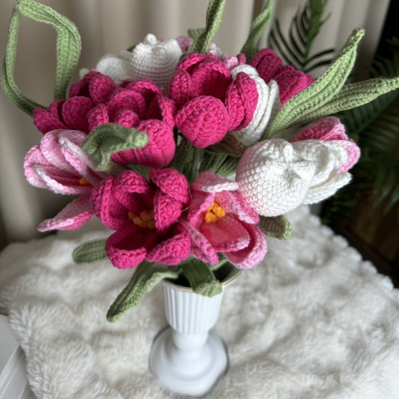 Vaso per fiori secchi in ferro retrò per la casa