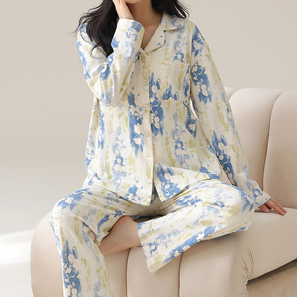 Pigiama Refresh Floral in puro cotone