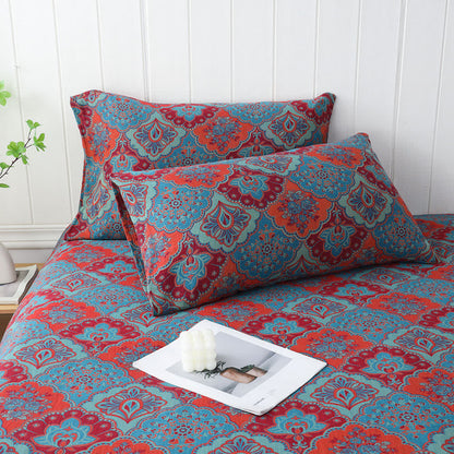 Federe in garza di cotone vintage traspirante (2 pezzi)