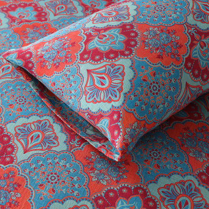 Federe in garza di cotone vintage traspirante (2 pezzi)