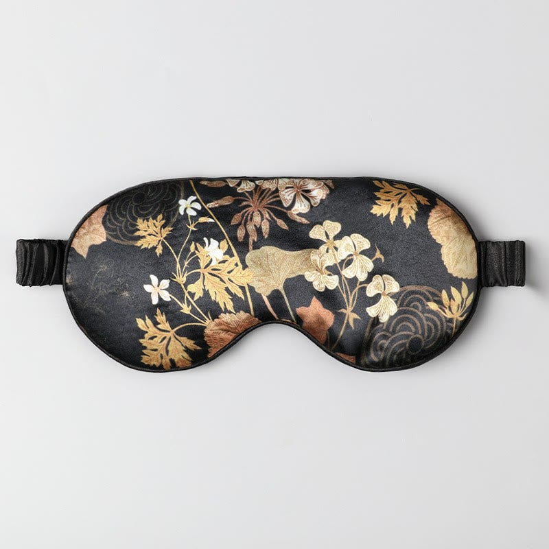 Maschera per gli occhi stampata per dormire Blackout