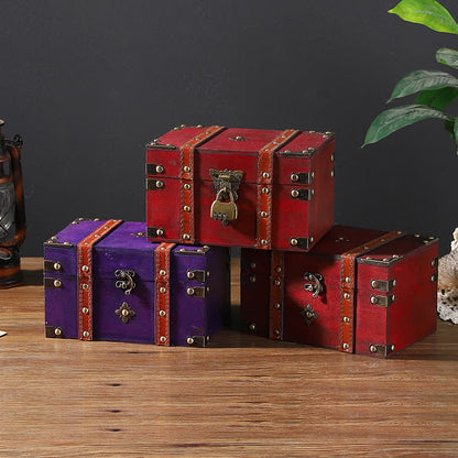 Scatola portagioie vintage in legno