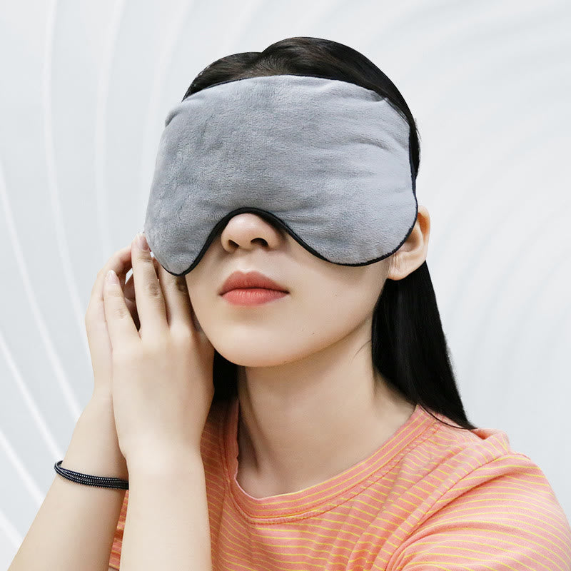 Maschera per gli occhi massaggiante a tinta unita per alleviare le occhiaie