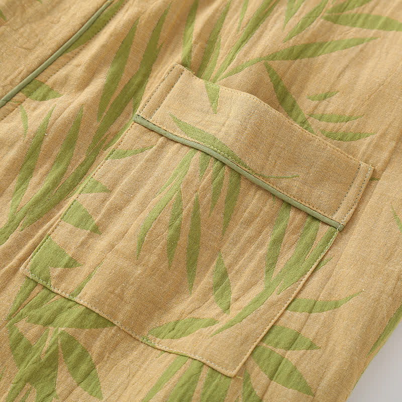 Accappatoio in cotone di bambù jacquard stile neutro