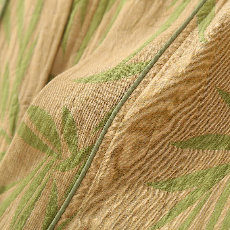 Accappatoio in cotone di bambù jacquard stile neutro