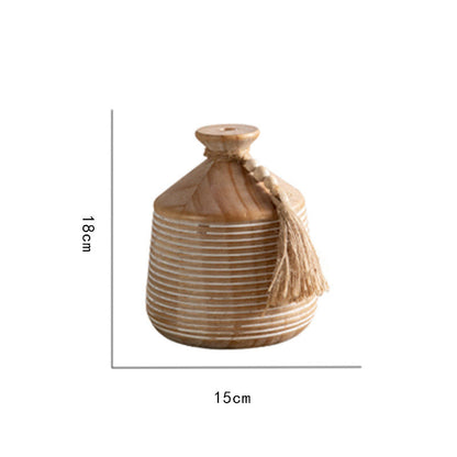 Ornamento in vaso per arredamento vintage in stile country