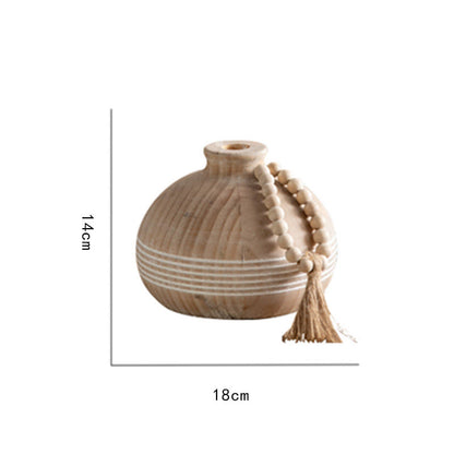 Ornamento in vaso per arredamento vintage in stile country
