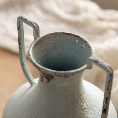 Ornamento in vaso per arredamento vintage in stile country