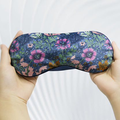 Maschera per dormire con motivo floreale alla lavanda