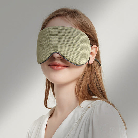 Maschera per dormire con oscuramento a doppia rilevazione, calda e fredda