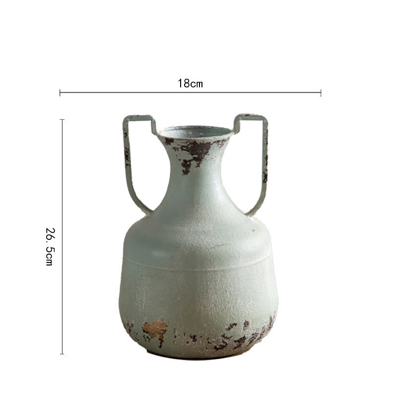 Ornamento in vaso per arredamento vintage in stile country