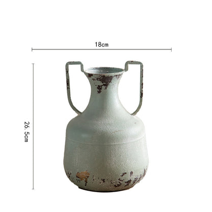 Ornamento in vaso per arredamento vintage in stile country