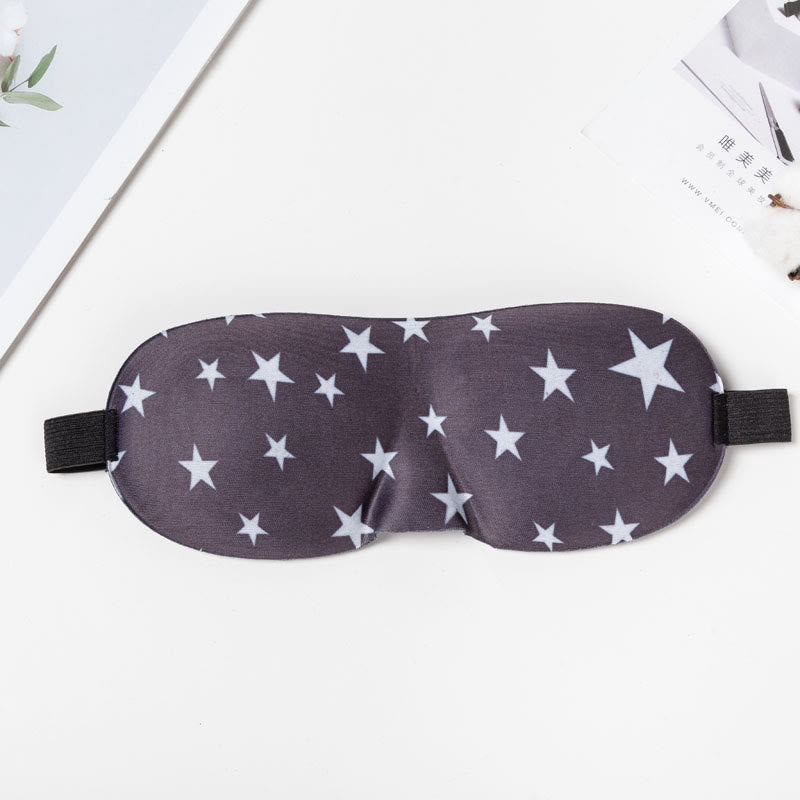 Maschera per dormire stampata di lusso