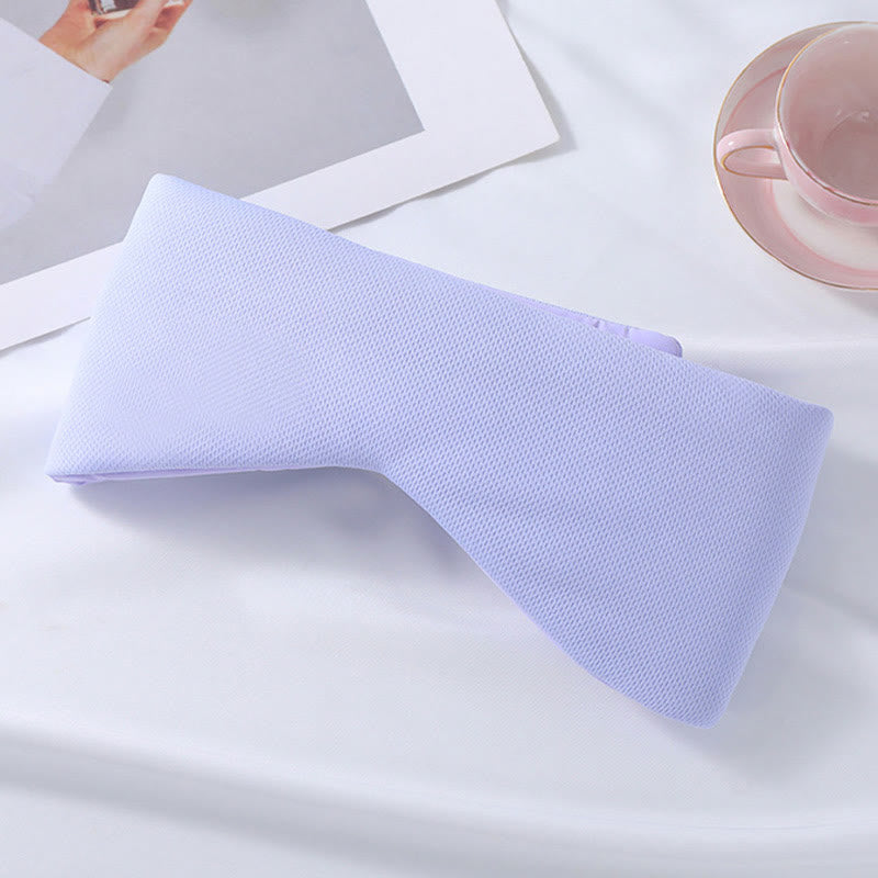 Maschera per gli occhi in seta Piazza e Mezza con velcro