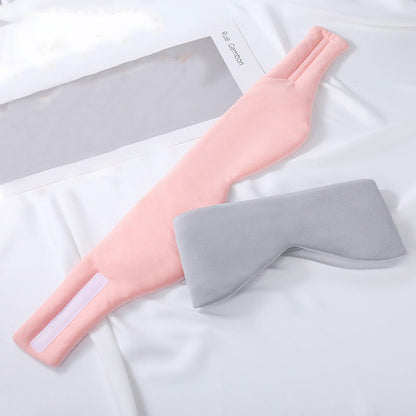 Maschera per gli occhi in seta Piazza e Mezza con velcro