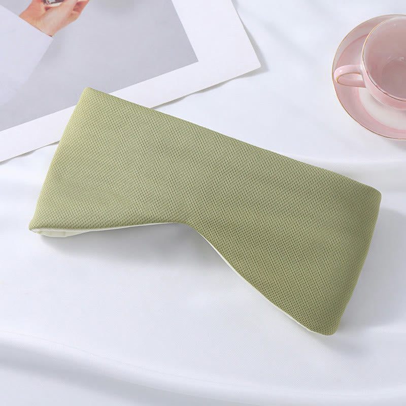 Maschera per gli occhi in seta Piazza e Mezza con velcro