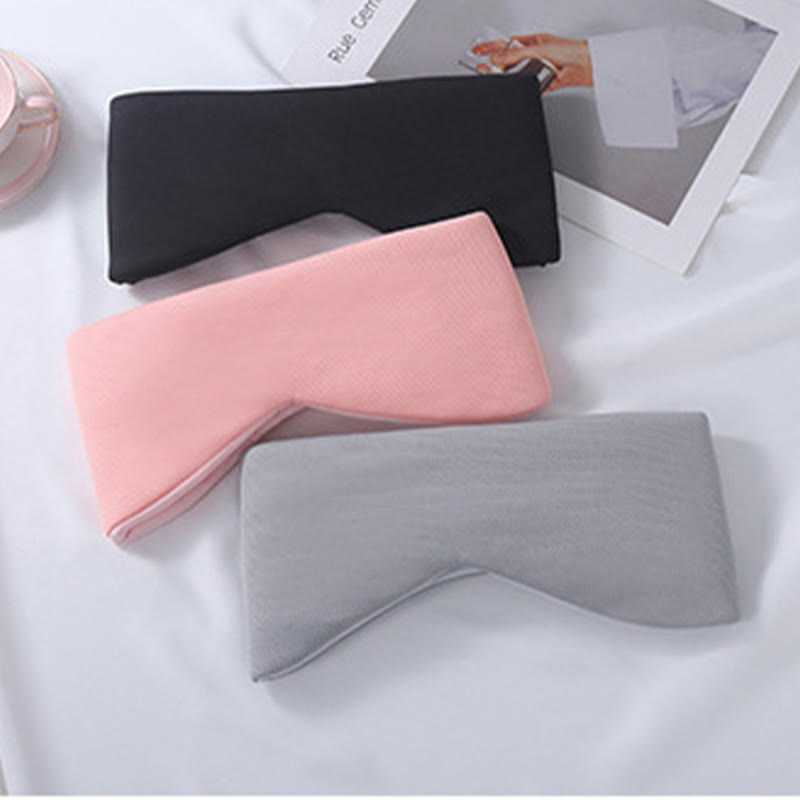 Maschera per gli occhi in seta Piazza e Mezza con velcro